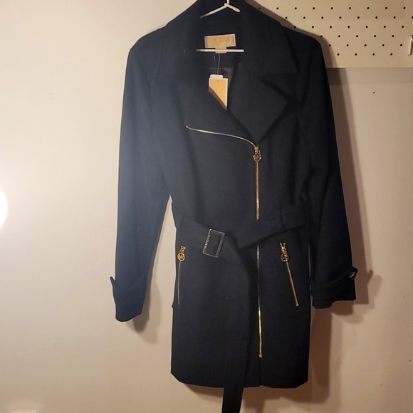 Brand new Black Michael Kors wool coat - Picture 1 of 2